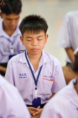 ภาพ No.338513:วันที่ 2-3 กรกฎาคม พ.ศ.2569 โครงการอบรมคุณธรรม จริยธรรมและความดีสากล ประจำปีการศึกษา2569 นักเรียนกว่า 150 คน  ณ วัดราษฎร์บูรณะ (วัดบางปลา) ต.บางปลา อ.บางพลี จ.สมุทรปราการ
