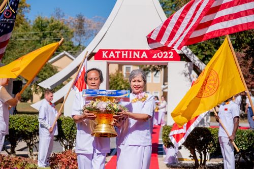 ภาพ No.63980:พิธีทอดกฐินสามัคคี ประจำปีพุทธศักราช 2565 ณ วัดพระธรรมกายจอร์เจีย ประเทศสหรัฐอเมริกา วันอาทิตย์ที่  23  ตุลาคม  พ.ศ. 2565