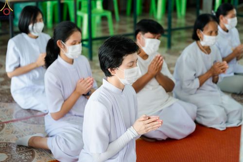 ภาพ No.65843:พิธีอุปสมบทวัดโปรดเกศเชษฐาราม อ.พระประแดง จ.สมุทรปราการ รับบุญจัดงานโดยสำนักพัฒนาเยาวชนโลก ในโครงการอุปสมบทบูชาธรรม มหาปูชนียาจารย์ประจำปี 2565 เมื่อวันที่ 7 ธันวาคม พ.ศ. 2565