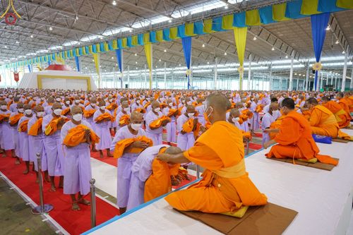 พิธีบรรพชาสามเณรธรรมทายาท โครงการอุปสมบทบูชาธรรมมหาปูชนียาจารย์ วันเสาร์ที่ 26 พฤศจิกายน พ.ศ. 2565 ณ วัดพระธรรมกาย จ.ปทุมธานี