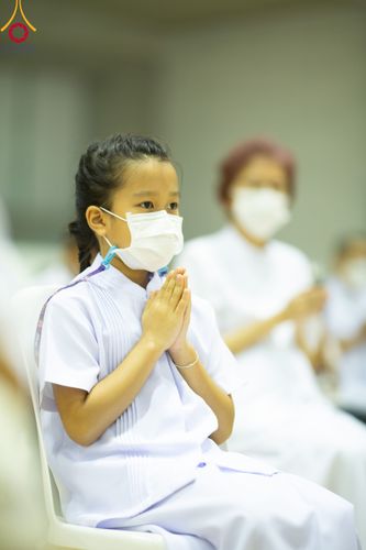 ภาพ No.90893:พิธีบำเพ็ญกุศลสวดพระอภิธรรม  อุบาสกถาวร พรหมถาวร (อุบาสกผู้ปั้นพระ) คืนที่ 5 วันพุธที่ 18 ตุลาคม พ.ศ. 2566 ณ ห้องแก้วสารพัดนึก 1 สภาธรรมกายสากล วัดพระธรรมกาย จ.ปทุมธานี