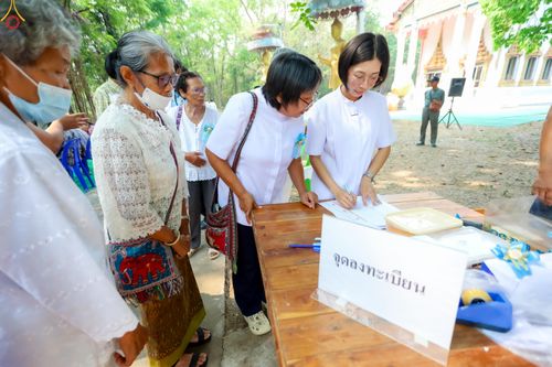 ภาพ No.317957:วันพฤหัสบดีที่ 2 เมษายน พ.ศ.2569 พิธีปลงผม , พิธีขอขมามอบบาตรและผ้าไตร , พิธีบรรพชาสามเณร จำนวน 28 รูป   ณ วัดโซกเป็ดอภิญญาโณ ต.เมืองเก่า อ.เมือง จ.สุโขทัย