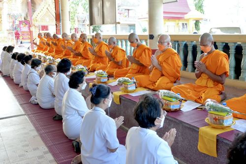พิธีอุปสมบท วัดบัวแก้วเกษร อ.ลาดหลุมแก้ว จ.ปทุมธานี รับบุญจัดงานโดย กองติดต่อสอบถาม สำนักศรัทธาภิบาล เมื่อวันที่ 7 ธันวาคม พ.ศ. 2565