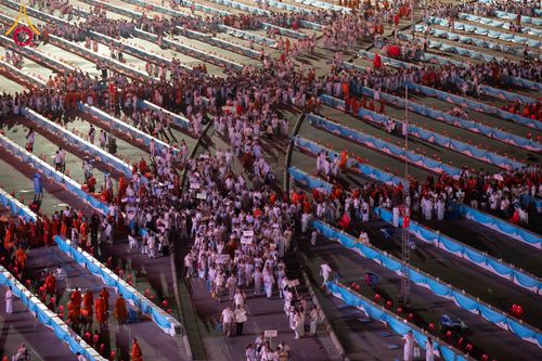 ภาพ No.324507:วันที่ 22 เมษายน พ.ศ.2569 (วันคุ้มครองโลก) บรรยากาศพระสังฆาธิการและสาธุชน การเดินทางกลับ งานถวายมหาสังฆทาน 40,000 กว่าวัดทั่วประเทศ วัดพระธรรมกาย