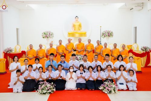 ภาพ No.63463:พิธีทอดกฐินสามัคคี เพื่อสร้างห้องแก้วหอฉันคุณยาย ณ ธุดงคสถานปราจีนบุรี  อ.เมือง จ.ปราจีนบุรี วันเสาร์ที่ 29 ตุลาคม พ.ศ. 2565