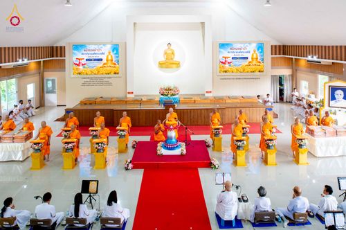 ภาพ No.346597:วันอาทิตย์ที่ 30 สิงหาคม พ.ศ.2569 พิธีทอดผ้าป่า สวดธรรมจักรกัปปวัตนสูตรกลั่นแผ่นดินโปรยรัตนชาติ  สถาปนาองค์พระเจดีย์เพื่อสร้างสันติภาพโลก  ณ ศูนย์ปฏิบัติธรรมพนมสารคาม (เพชรตะวัน) จังหวัดฉะเชิงเทรา