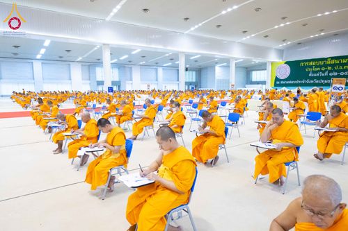 ภาพ No.309587:วันที่ 12 กุมภาพันธ์ พ.ศ. 2569 การสอบบาลีสนามหลวง ประจำปี 2569 ประโยค 1-2, ป.ธ.3/ ประโยค บ.ศ.1-2, บ.ศ.3 ณ สนามสอบประจำจังหวัดปทุมธานี แห่งที่ 2  วัดพระธรรมกาย อ.คลองหลวง จ.ปทุมธานี