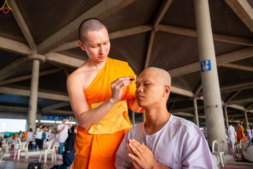ภาพ No.316911:วันเสาร์ที่ 28 มีนาคม พ.ศ.2569 พิธีปลงผมนาคธรรมทายาท โครงการสามเณรยุวธรรมทายาท รุ่นที่ 34 โครงการสามเณรมัชฌิมธรรมทายาท รุ่นที่ 30 ณ มหารัตนวิหารคด 13 วัดพระธรรมกาย