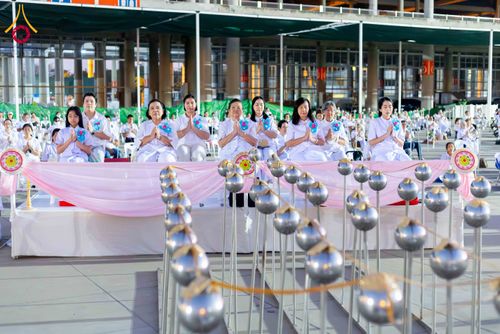 ภาพ No.312195:วันอังคารที่ 3 มีนาคม พ.ศ.2569 พิธีเวียนประทักษิณและจุดมาฆประทีป ณ ลานธรรมพระมหาธรรมกายเจดีย์ วัดพระธรรมกาย