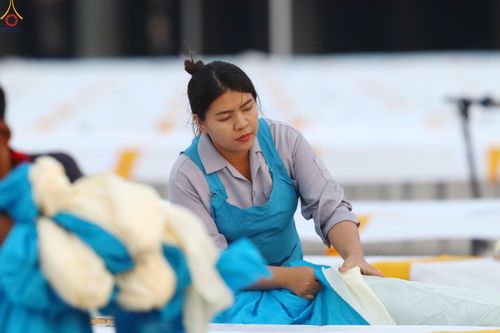 ภาพ No.320217:วันที่ 3-7 เมษายน พ.ศ.2569 การเตรียมงาน ณ ลานธรรม เพื่องานถวายมหาสังฆทาน 40,000 กว่าวัดทั่วประเทศ วันคุ้มครองโลก 22 เมษายน พ.ศ.2569 วัดพระธรรมกาย