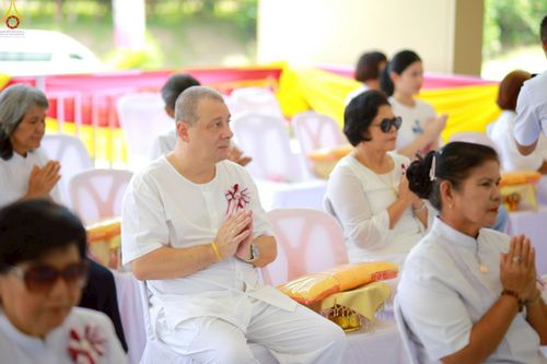 ภาพ No.233429:วันอาทิตย์ที่ 13 กรกฎาคม พ.ศ. 2568 พิธีทอดผ้าป่าสามัคคี "สร้างบ้านพักผู้ปฏิบัติธรรม" ณ ศูนย์ปฏิบัติธรรมจังหวัดระยอง(บ้านช่องลม)