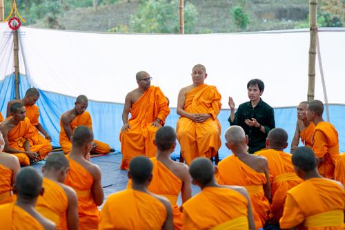 ภาพ No.131025:Photo Story ปฐมบรรพชาชาวพุทธมาร์มา Episode 4/5 วันที่ 13 กุมภาพันธ์พ.ศ. 2567 ณ วัดธัมจักร อรัญกุฏิ บังกลาเทศ