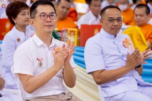 ภาพ No.236267:วันที่ 3 สิงหาคม พ.ศ. 2568 พิธีมุทิตาสักการะพระภิกษุ ผู้สอบได้เปรียญธรรม 9 ประโยค ระดับโลก ปีที่ 37, พิธีมอบโล่และทุนการศึกษา สำนักเรียนบาลีดีเด่นทั่วประเทศ ณ ห้องแก้วสารพัดนึก 1 วัดพระธรรมกาย