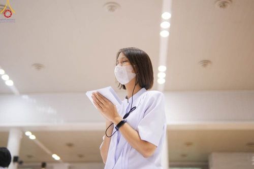 ภาพ No.101714:พิธีขอบรรพชา, พิธีขอสรณคมน์และศีล, พิธีถวายบาตร ในโครงการอุปสมบทหมู่ รุ่นบูชาธรรมมหาปูชนียาจารย์ ณ วัดพระธรรมกาย วันที่ 9 ธันวาคม พ.ศ. 2566