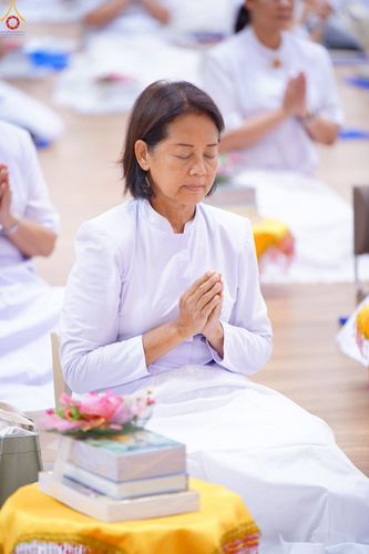 ภาพ No.225398:วันอาทิตย์ที่ 18 พฤษภาคม พ.ศ. 2568 พิธีร่วมบุญการศึกษา พระภิกษุ สามเณร ณ ห้องแก้วสารพัดนึก 2 วัดพระธรรมกาย