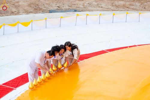 ภาพ No.144455:3 Bigboon 1.พิธีทอดผ้าป่าสถาปนาสังฆรัตนะปทุมเจดีย์ 2.พิธีประดิษฐานดอกบัวอนันต์นิรันดร์กาล 3.พิธีถวายมหาสังฆทานแด่คณะสงฆ์ทุกวัดในจังหวัดปัตตานี ณ ศูนย์อบรมเยาวชนจังหวัดปัตตานี วันอาทิตย์ที่ 14 กรกฎาคม พ.ศ. 2567