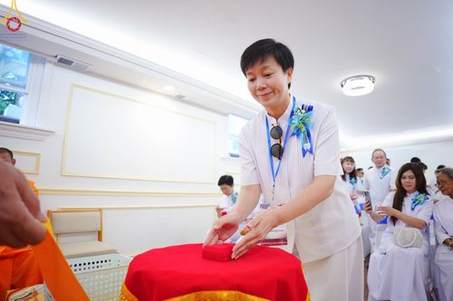 ภาพ No.144761:พิธีประดิษฐานลูกนิมิตมหาสมบัติ ผูกสีมาสถาปนาอุโบสถ บูชาธรรม ๘๐ ปี หลวงพ่อธัมมชโย วันอาทิตย์ที่ ๓๐ มิถุนายน พ.ศ. ๒๕๖๗ วัดพระธรรมกายนิวเจอร์ซี ประเทศสหรัฐอเมริกา