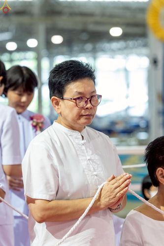 ภาพ No.235623:วันอาทิตย์ที่ 27 กรกฎาคม พ.ศ. 2568 พิธีจุดเทียนใจ ไฟนิรันด์ อนันตชัย ณ วัดพระธรรมกาย จ.ปทุมธานี