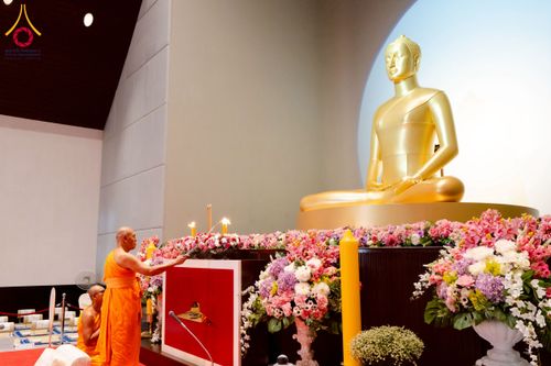 ภาพ No.223624:วันที่ 11 พฤษภาคม พ.ศ. 2568 พิธีบรรพชาของอุบาสก พิสิทธิ์ หมื่นแกล้ว  ณ วัดพระธรรมกาย