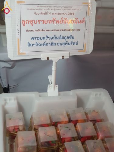 ภาพ No.197982:สาธุชนถวายภัตตาหารเป็นสังฆทาน แด่พระธรรมยาตรา ณ วัดโบสถ์(บน) ตำบลบางคูเวียง อำเภอบางกรวย จังหวัดนนทบุรี ในโครงการธรรมยาตรา กตัญญูบูชา มหาปูชนียาจารย์ พระมงคลเทพมุนี(สด จนฺทสโร) พระผู้ปราบมาร อนุสรณ์สถาน 7 แห่ง ปีที่ 13 วันที่ 19 มกราคม พ.ศ. 2568