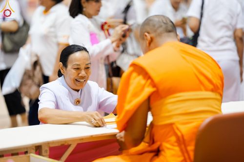 ภาพ No.58007:พิธีมุทิตาสักการะพระสังฆาธิการ ผู้ที่ได้รับพระราชทานเลื่อนและตั้งสมณศักดิ์ ปีพุทธศักราช 2567 วันอาทิตย์ที่ 28 เมษายน พ.ศ. 2567 ณ วัดพระธรรมกาย จ.ปทุมธานี