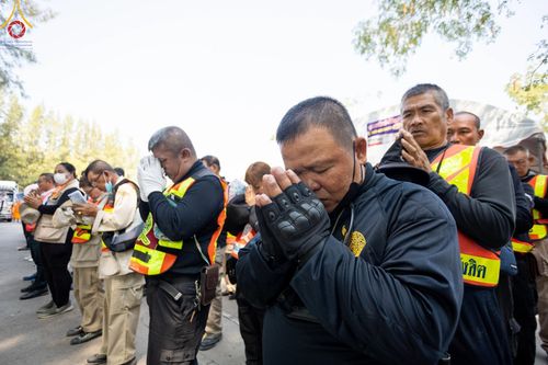 ภาพ No.113457:V.12 พลังหมู่ การเตรียมงาน เก็บงาน การรับบุญของเจ้าหน้าที่หน่วยงานต่างๆ เพื่อโครงการธรรมยาตรา ปีที่ 12 ระหว่างวันที่ 2 - 31 มกราคม พ.ศ. 2567