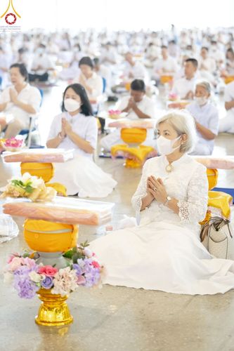 ภาพ No.131642:พิธีร่วมบุญบรรพชาสามเณร 5,000 รูป ณ บ้านแก้วเรือนทองคุณยาย สภาธรรมกายสากล วัดพระธรรมกาย วันเสาร์ที่ 23 มีนาคม พ.ศ. 2567