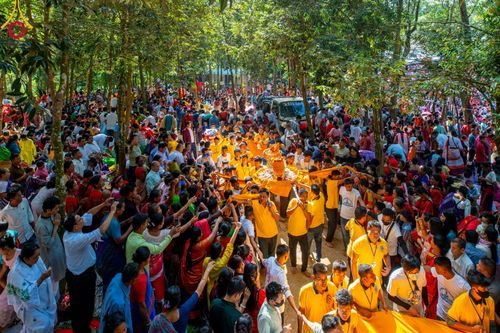 พิธีทอดกฐินสมทบวัดกัลยาณมิตรต่างประเทศ ณ วัดราชบัณนะวิหาร เมืองรังกามาติ ประเทศบังกลาเทศ วันศุกร์ที่ 24 พฤศจิกายน พ.ศ. 2566