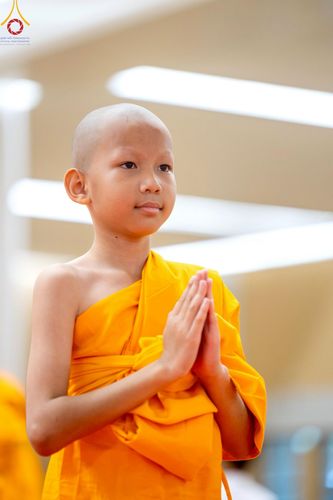 ภาพ No.215823:วันเสาร์ที่ 5 เมษายน พ.ศ. 2568 พิธีขอบรรพชา พิธีขอสรณคมน์และศีล  พิธีขอนิสสัย พิธีถวายบาตร ในโครงการบรรพชาสามเณรฟื้นฟูพระพุทธศาสนาทั่วไทย , โครงการหน่อแก้วเปรียญธรรม รุ่นที่ 13 ,  โครงการสามเณรยุวธรรมทายาท รุ่นที่ 33 , โครงการสามเณรมัชฌิมธรรมทายาท รุ่นที