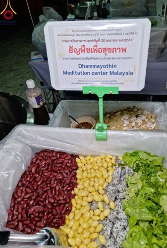 ภาพ No.115688:พิธีถวายภัตตาหารเป็นสังฆทาน แด่คณะพระธรรมยาตรา ปีที่ 12 วันที่ 20 มกราคม พ.ศ. 2567 ณ วัดโบสถ์(บน) บางคูเวียง จ.นนทบุรี