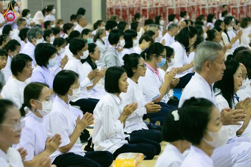 ภาพ No.121616:พิธีถวายภัตตาหารเป็นสังฆทาน แด่คณะพระธรรมยาตรา ปีที่ 12 วันที่ 31 มกราคม พ.ศ. 2567 ณ สภาธรรมกายสากล วัดพระธรรมกาย