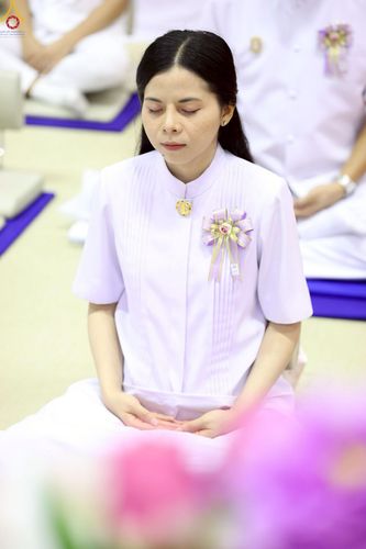 ภาพ No.236113:วันที่ 3 สิงหาคม พ.ศ. 2568 พิธีบูชาข้าวพระ ณ สภาธรรมกายสากล วัดพระธรรมกาย