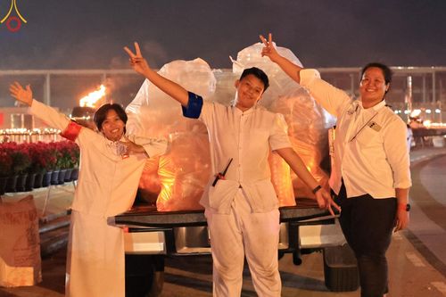 ภาพ No.125745:V.28 มาฆะ สาธุดังๆ  การรับบุญเตรียมงาน ปฎิบัติงาน เก็บงาน ของเจ้าหน้าที่หน่วยงานต่างๆ เพื่อวันมาฆบูชา วันเสาร์ที่ 24 กุมภาพันธ์ พ.ศ. 2567 ณ วัดพระธรรมกาย จ.ปทุมธานี