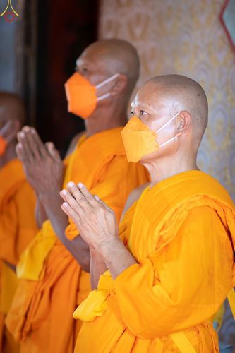 ภาพ No.66365:พิธีอุปสมบทวัดวรนายกรังสรรค์เจติยบรรพตาราม อ.บางปะหัน จ.พระนครศรีอยุธยา รับบุญจัดงานโดยศูนย์อบรมเยาวชนบางปะหัน และสำนักศรัทธาภิบาล เมื่อวันที่ 7 ธันวาคม พ.ศ. 2565