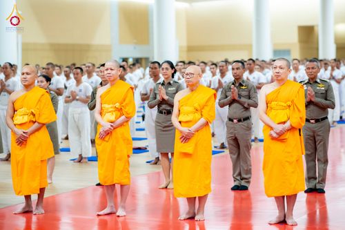 ภาพ No.349071:วันที่ 16 กันยายน พ.ศ. 2569 พิธีเปิดบรรพชาและปฏิบัติธรรม นสต. รุ่นที่ 16 ศูนย์ฝึกอบรมตำรวจภูธรภาค 1 ณ สภาธรรมกายสากล วัดพระธรรมกาย