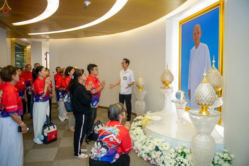 ภาพ No.321152:วันที่ 10 เมษายน พ.ศ.2569 โครงการส่งเสริมและสนับสนุนการเรียนรู้สำหรับผู้สูงอายุ ประจำปีงบประมาณ พ.ศ.2569 จัดโดย ฝ่ายสังคมสงเคราะห์ กองสวัสดิการสังคม องค์การบริหารตำบลคลองสาม จ.ปทุมธานี ณ วัดพระธรรมกาย