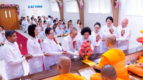 ภาพ No.257329:วันที่ 12 ตุลาคม พ.ศ. 2568 พิธีทอดกฐินสามัคคีประจำปี 2568 ณ วัดพระธรรมกายซีแอตเติล รัฐวอชิงตัน ประเทศสหรัฐอเมริกา 