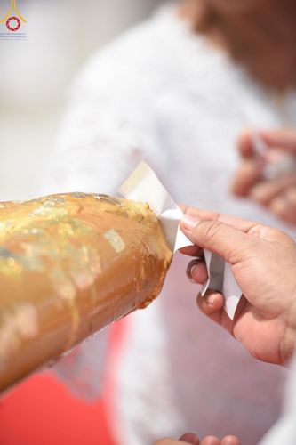 ภาพ No.124002:พิธีทอดผ้าป่า ปิดแผ่นทองค้ำฟ้า ครบรอบ 1 ปี สถาปนาอาคาร 80 ปี หลวงพ่อธัมมชโย ณ ศูนย์ปฏิบัติธรรมวิหารแดง ตำบลเจริญธรรม อำเภอวิหารแดง จ.สระบุรี วันที่ 18 กุมภาพันธ์ พ.ศ. 2567