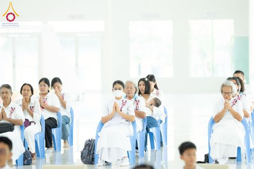 ภาพ No.238549:วันอาทิตย์ที่ 17 สิงหาคม พ.ศ. 2568 พิธีทอดผ้าป่าบำรุงศูนย์อบรมเยาวชนนครปฐม ครบรอบ 14 ปี และพิธีปลูกต้นไม้รอบสระเศรษฐี ณ ศูนย์อบรมเยาวชนนครปฐม