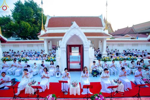 ภาพ No.116051:พิธีตักบาตรพระธรรมยาตรา ณ อนุสรณ์สถานลำดับที่ 4 สถานที่เกิดด้วยกายธรรม วัดโบสถ์(บน) จ.นนทบุรี วันที่ 21 มกราคม พ.ศ. 2567