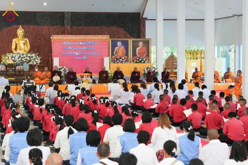 ภาพ No.192429:พิธีทอดผ้าป่าทำนุบำรุงศาสนสถาน ณ วัดศรีเมือง ต.ท่าทราย อ.เมืองสมุทรสาคร จ.สมุทรสาคร ในโครงการธรรมยาตรา กตัญญูบูชา มหาปูชนียาจารย์ พระมงคลเทพมุนี(สด จนฺทสโร) พระผู้ปราบมาร อนุสรณ์สถาน 7 แห่ง ปีที่ 13 วันที่ 9 มกราคม พ.ศ. 2568