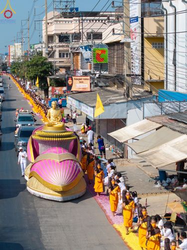 ภาพ No.116633:พิธีต้อนรับพระธรรมยาตรา ปีที่ 12 ณ อนุสรณ์สถานบางปลา จ.นครปฐม วันที่ 21 มกราคม พ.ศ. 2567