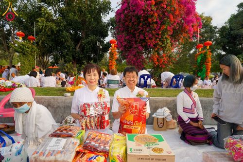 ภาพ No.206774:พิธีตักบาตรพระ 1,000 รูป ปืที่ 7 วันอาทิตย์ที่ 9 กุมภาพันธ์ พ.ศ. 2568 ณ วัดห้วยตองสัก อำเภอจอมทอง จังหวัดเชียงใหม่
