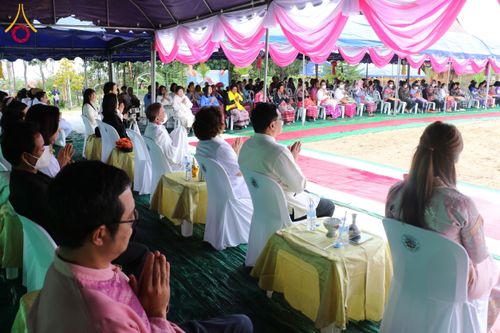 ภาพ No.174109:พิธีวางศิลาฤกษ์มหาสมบัติ โปรยรัตนชาติบ่อมงคลเศรษฐี ติดแผ่นทอง ลูกนิมิต - ช่อฟ้า เพื่อสถาปนาสร้างอุโบสถ บูชาธรรม 80 ปีหลวงพ่อธัมมชโย ณ วัดทุ่งเจริญธรรม อ.อมก๋อย จ.เชียงใหม่ วันที่ 8 พฤศจิกายน พ.ศ. 2567