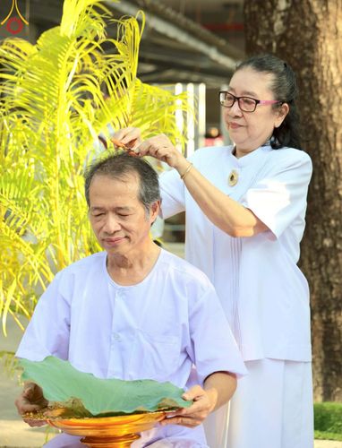 ภาพ No.216699:วันอาทิตย์ที่ 6 เมษายน พ.ศ. 2568 พิธีตัดปอยผม และปลงผมนาคธรรมทายาท โครงการบวชบูชาธรรม81ปี หลวงพ่อธัมมชโย โครงการ 1 และ 2 โครงการนานาชาติ AEC&WAB รุ่น CEO (ผู้บริหาร) รุ่นที่4 ณ หมู่บ้านบรรลุธรรม วัดพระธรรมกาย