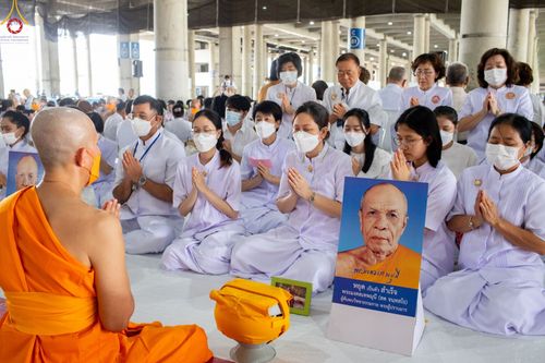 ภาพ No.84220:พิธีขอบรรพชา , พิธีขอสรณคมน์และศีล ,  พิธีรับบาตร , พิธีอุปสมบท ในโครงการบรรพชาอุปสมบทหมู่ธรรมทายาทรุ่นเข้าพรรษา และโครงการบรรพชาสามเณรโรงเรียนนานาชาติ รุ่นที่ 12 ณ โบสถ์พระไตรปิฎก วัดพระธรรมกาย วันที่ 22 กรกฎาคม พ.ศ. 2566