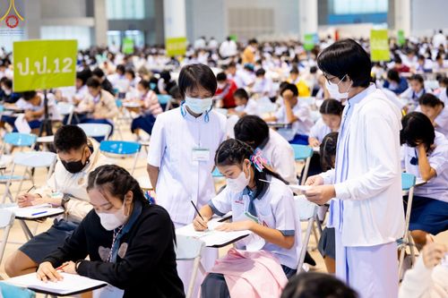 ภาพ No.104271:โครงการตอบปัญหาธรรมะทางก้าวหน้า ครั้งที่ 41 รอบชิงชนะเลิศระดับชาติ วันเสาร์ที่ 23 ธันวาคม พ.ศ. 2566 ณ ห้องแก้วสารพัดนึก วัดพระธรรมกาย จัดโดย ชมรมพุทธศาสตร์สากล