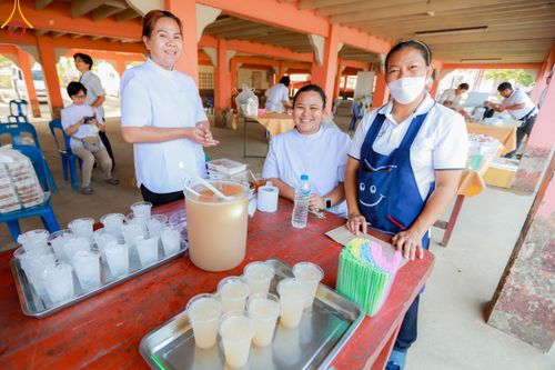 ภาพ No.115356:พิธีทอดผ้าป่าทำนุบำรุงศาสนสถาน ณ วัดผาสุการาม ต.บางไทรป่า อ.บางเลน จ.นครปฐม วันที่ 19 มกราคม พ.ศ. 2567