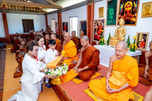 ภาพ No.91966:5 งานมหัคคตกุศล ณ วัดสิริวิเวก แขวงจำปาสัก สปป. ลาว วันที่ 1 พฤศจิกายน พ. ศ. 2566