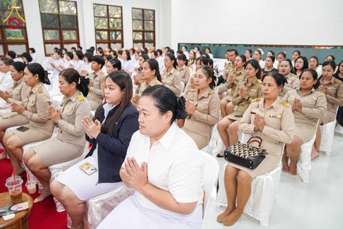 ภาพ No.315153:วันจันทร์ที่ 23 มีนาคม พ.ศ. 2569 พิธีบำเพ็ญกุศล คุณพ่อณรงค์ จินตมากุล  สิริอายุ 99 ปี 11 เดือน โยมบิดา พระครูปลัดรัตนวีรวัฒน์ (รังสฤษดิ์ อิทฺธิจินตโก) ที่ปรึกษาเจ้าคณะจังหวัดปทุมธานี เจ้าอาวาสวัดพระธรรมกาย  ณ ห้องปลูกศรัทธา 2 วัดพระธรรมกาย ปทุมธานี